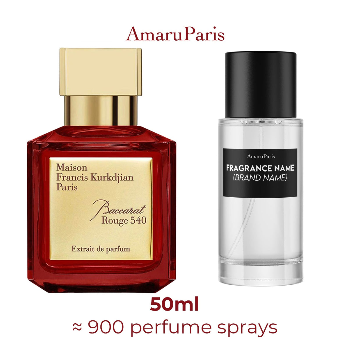 Parfum Baccarat Rouge 540 Extrait de Parfum Maison Francis Kurkdjian unisexe - ParfumAmaruParis