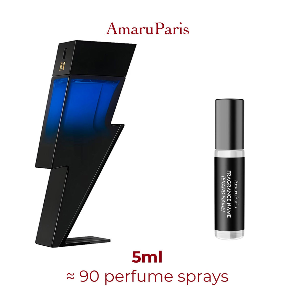 Parfum Bad Boy Cobalt Elixir Carolina Herrera homme - ParfumAmaruParis
