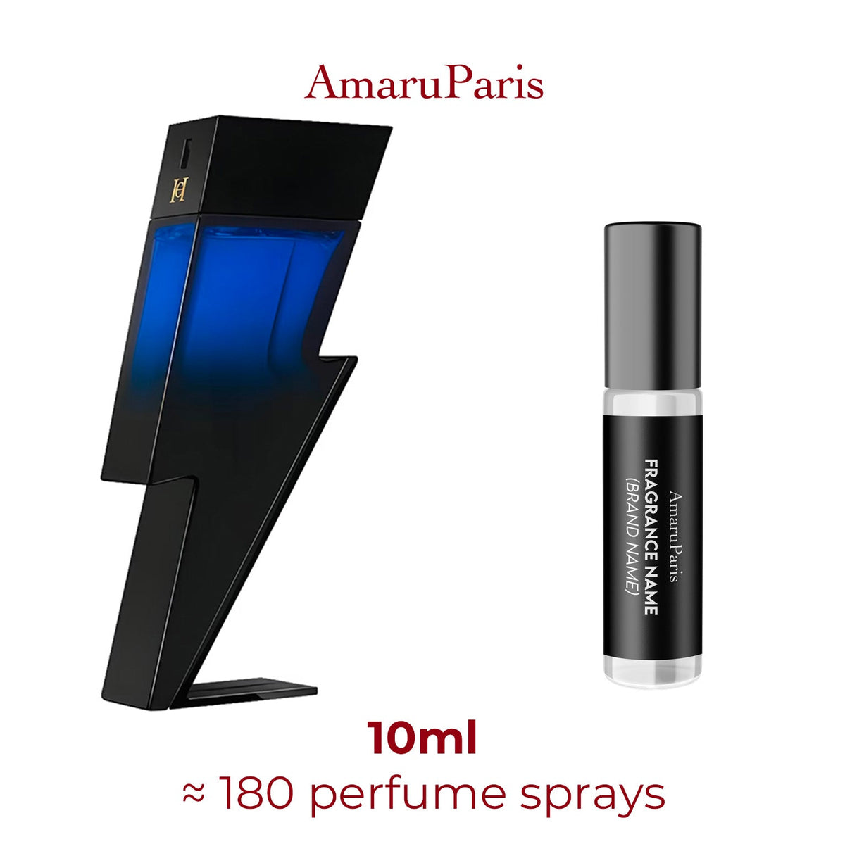 Parfum Bad Boy Cobalt Elixir Carolina Herrera homme - ParfumAmaruParis
