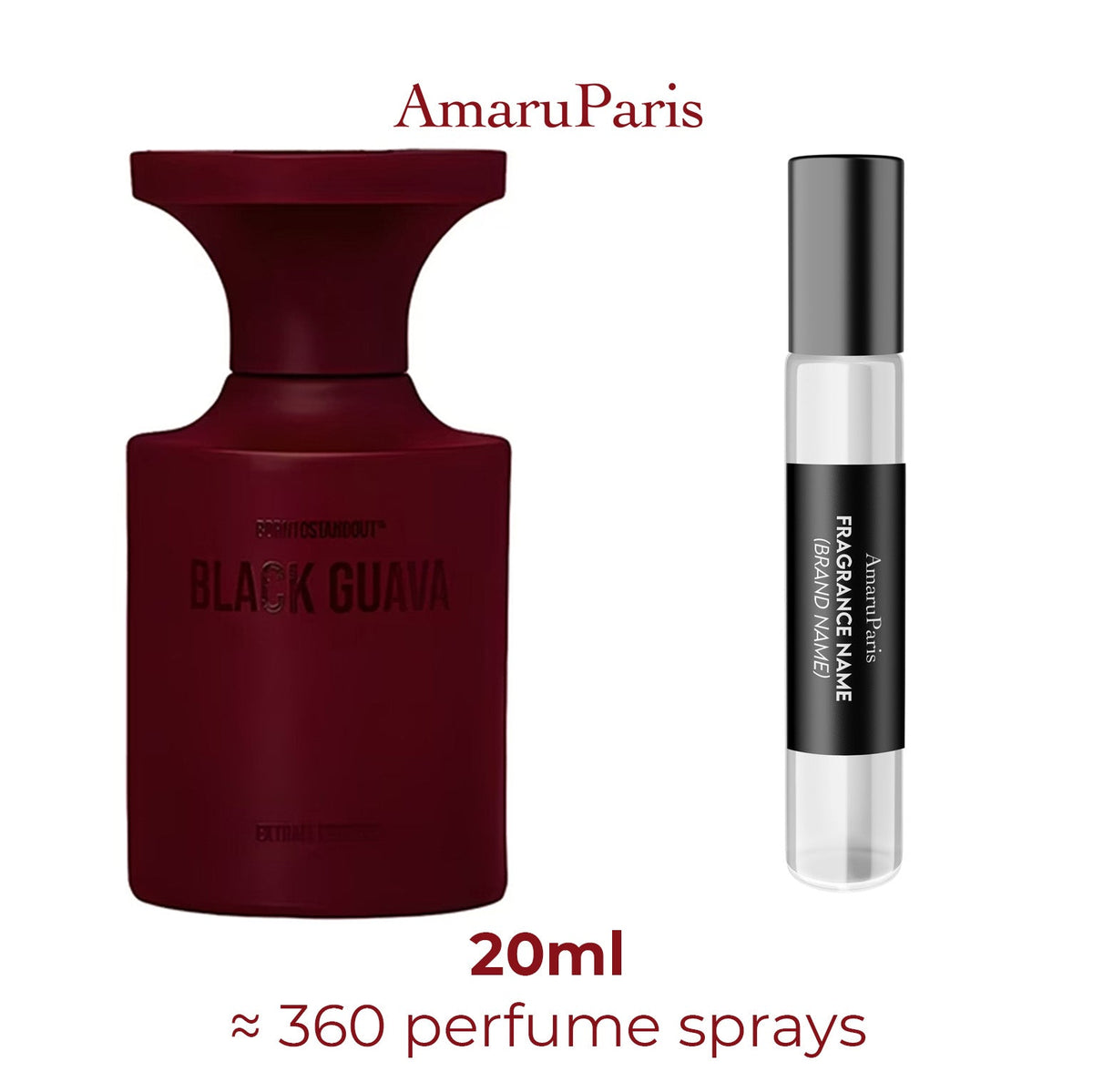 Black Guava BORNTOSTANDOUT – échantillon 20 ml