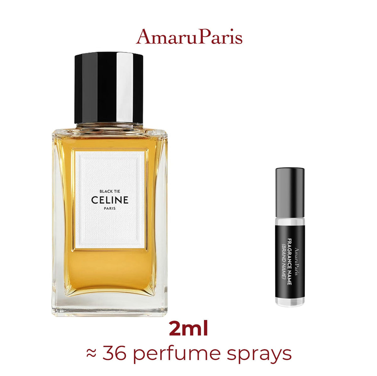 Parfum Black Tie Celine unisexe - ParfumAmaruParis