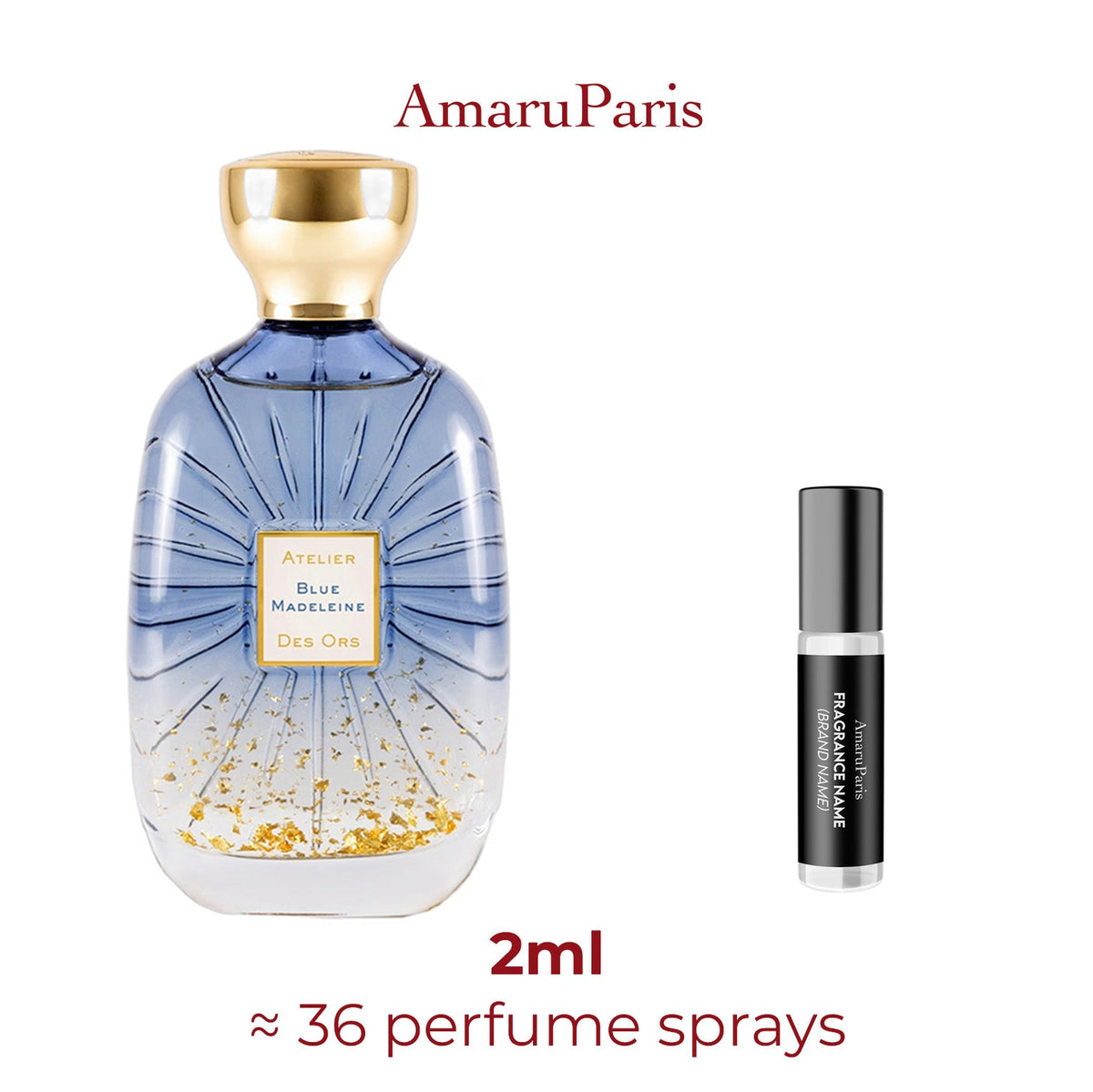 Parfum Blue Madeleine Atelier des Ors unisexe - ParfumAmaruParis