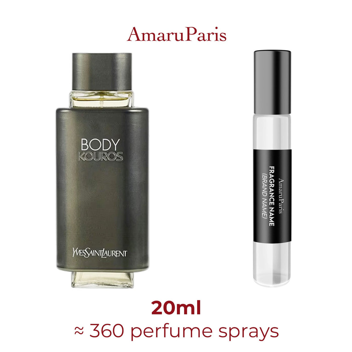 Parfum Body Kouros Yves Saint Laurent pour homme - ParfumAmaruParis