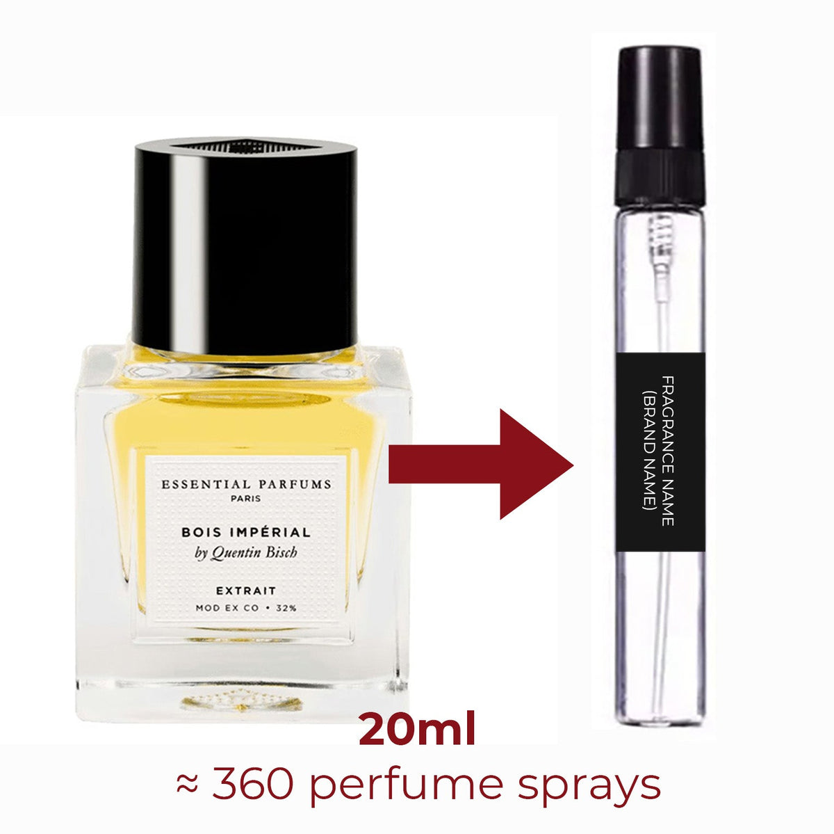 Parfum Bois Impérial Extrait Essential Parfums unisexe - ParfumAmaruParis