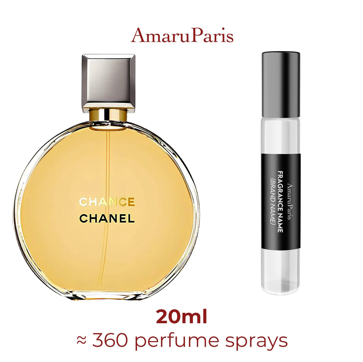 Parfum Chance Eau de Parfum Chanel pour femme - ParfumAmaruParis