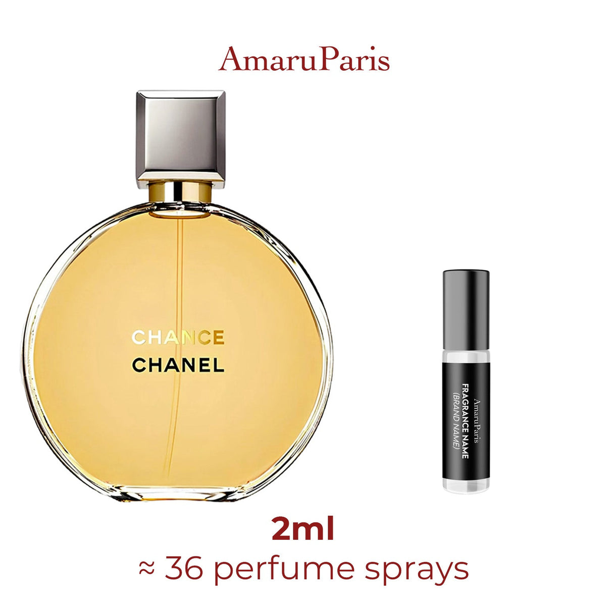 Parfum Chance Eau de Parfum Chanel pour femme - ParfumAmaruParis