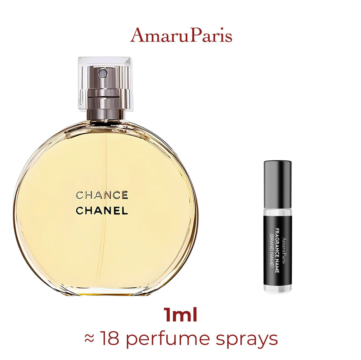 Parfum Chance Eau de Toilette Chanel pour femme - ParfumAmaruParis