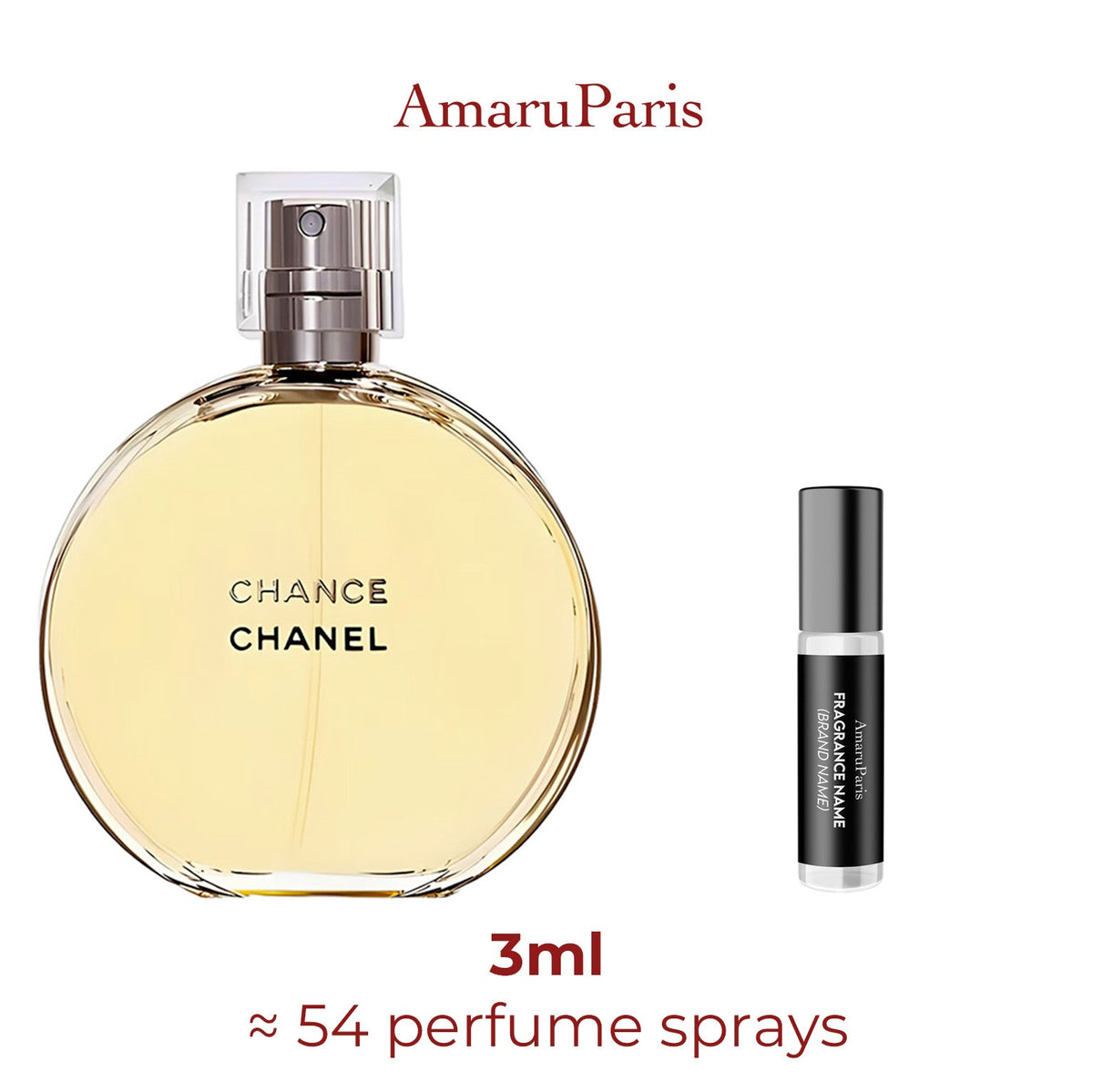 Parfum Chance Eau de Toilette Chanel pour femme - ParfumAmaruParis