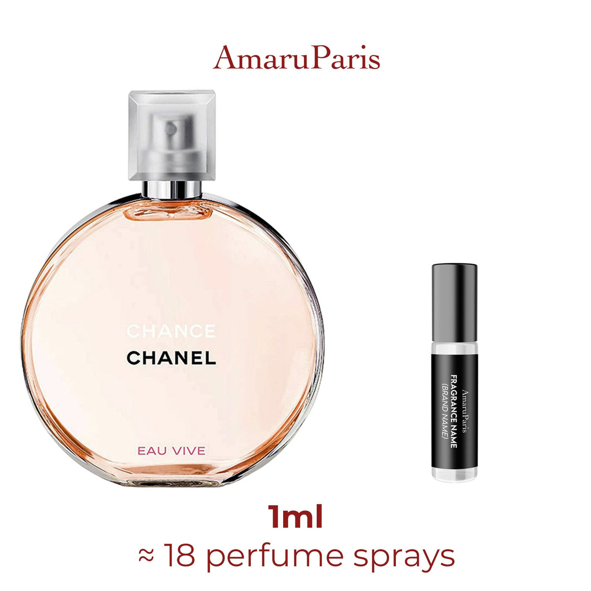 Parfum Chance Eau Vive Chanel pour femme - ParfumAmaruParis