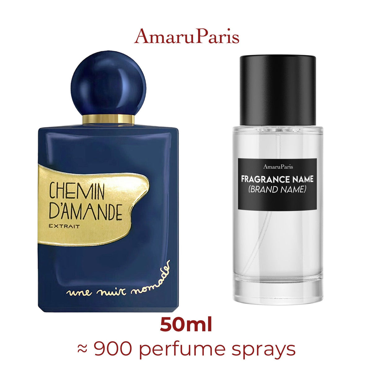 Parfum Chemin d'Amande Extrait Une Nuit Nomade unisexe - ParfumAmaruParis