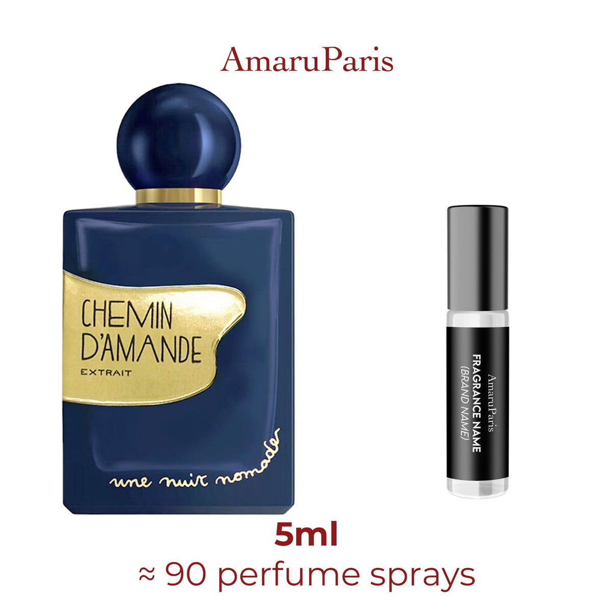 Parfum Chemin d'Amande Extrait Une Nuit Nomade unisexe - ParfumAmaruParis