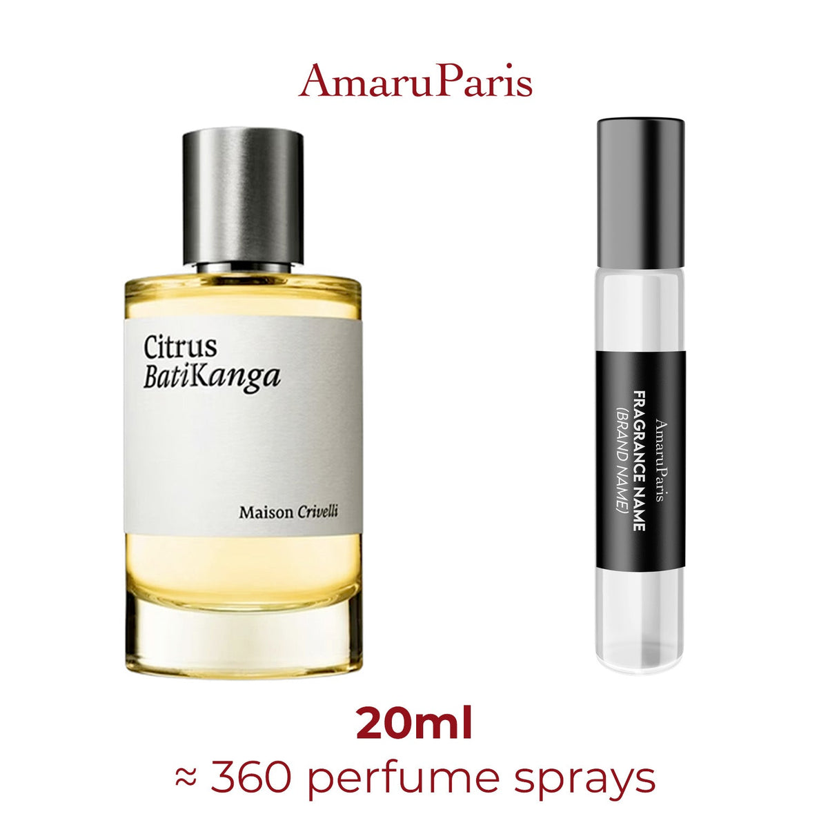 Parfum Citrus Batikanga Maison Crivelli unisexe - ParfumAmaruParis