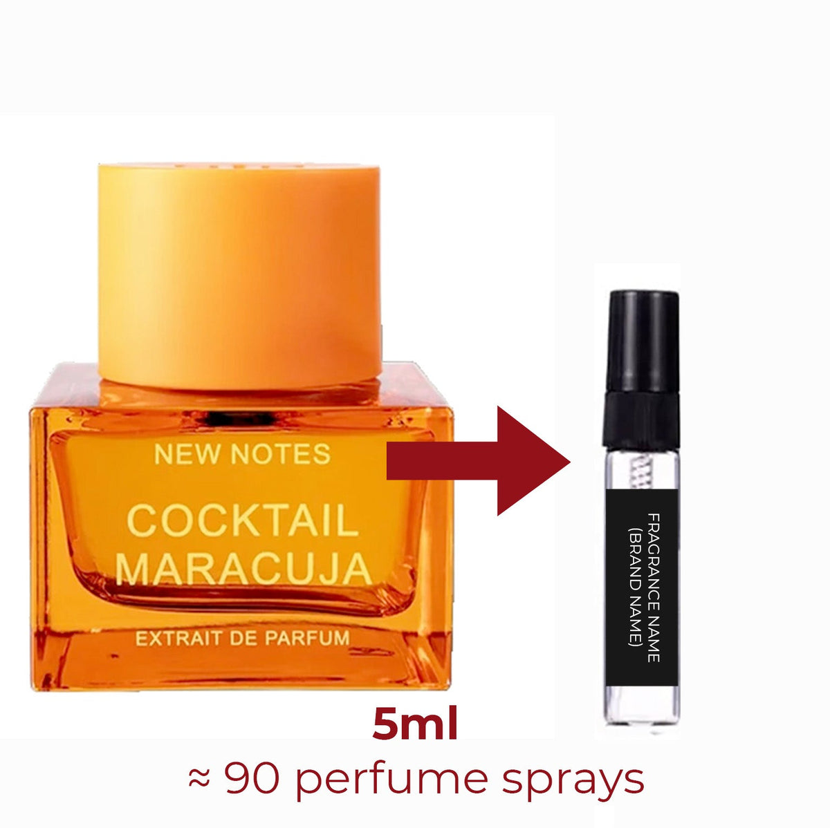 Parfum Cocktail Maracuja New Notes unisexe - ParfumAmaruParis