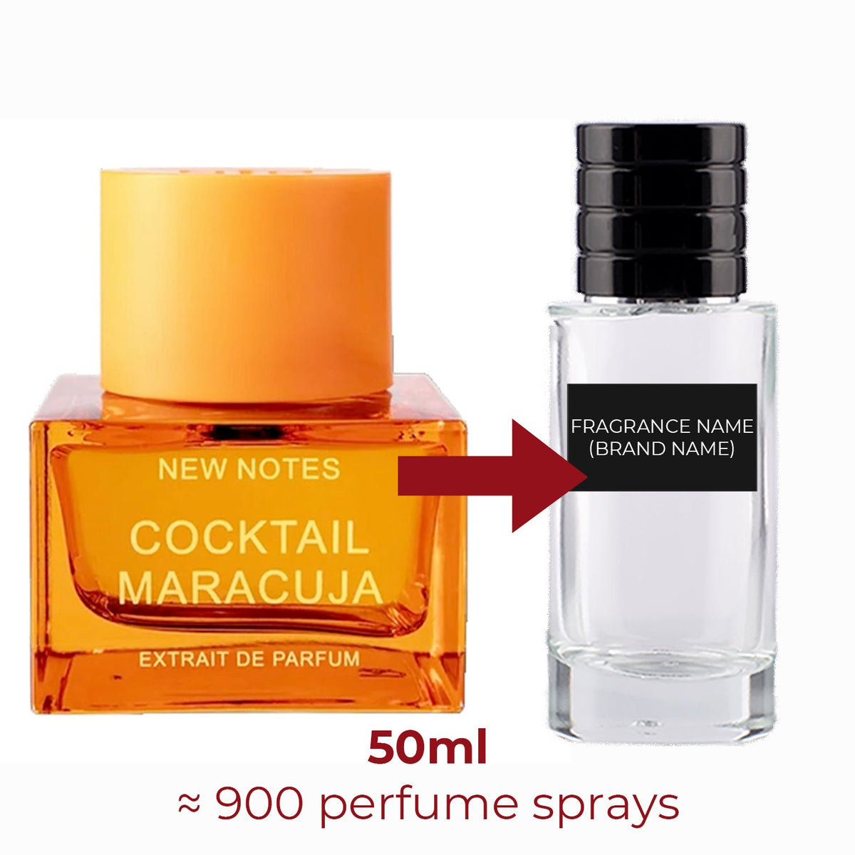 Parfum Cocktail Maracuja New Notes unisexe - ParfumAmaruParis