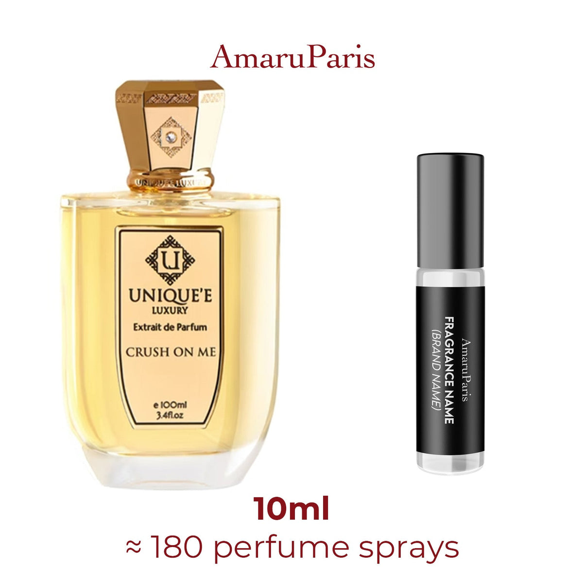Parfum Crush On Me Unique'e Luxury unisexe - ParfumAmaruParis