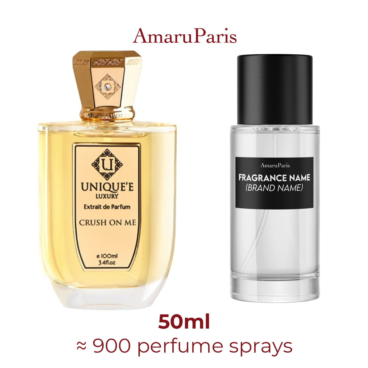 Parfum Crush On Me Unique'e Luxury unisexe - ParfumAmaruParis