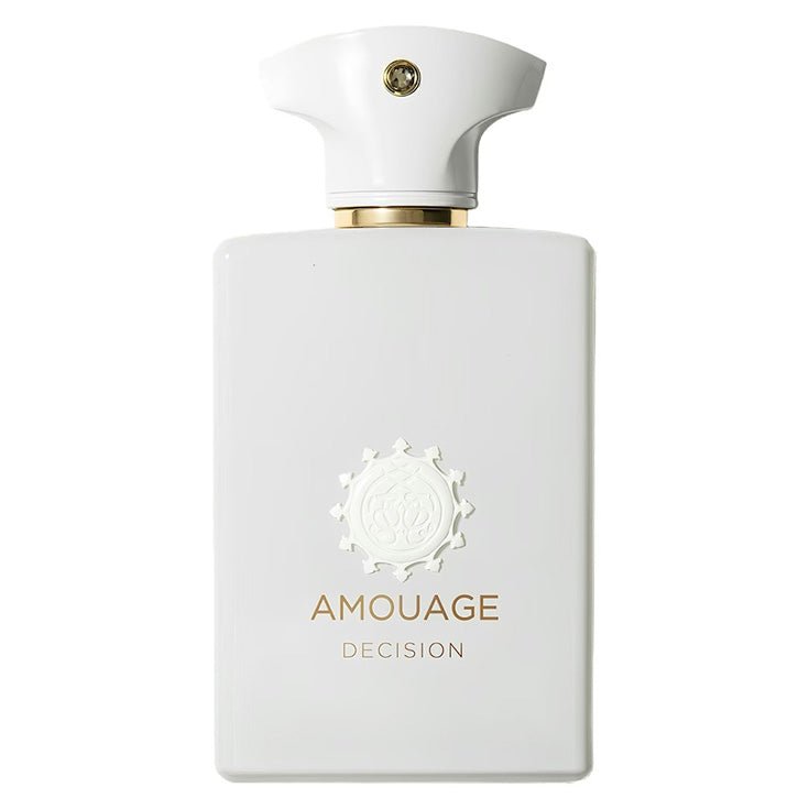 Decision d'Amouage – flacon original et fiole décant Amaru Paris