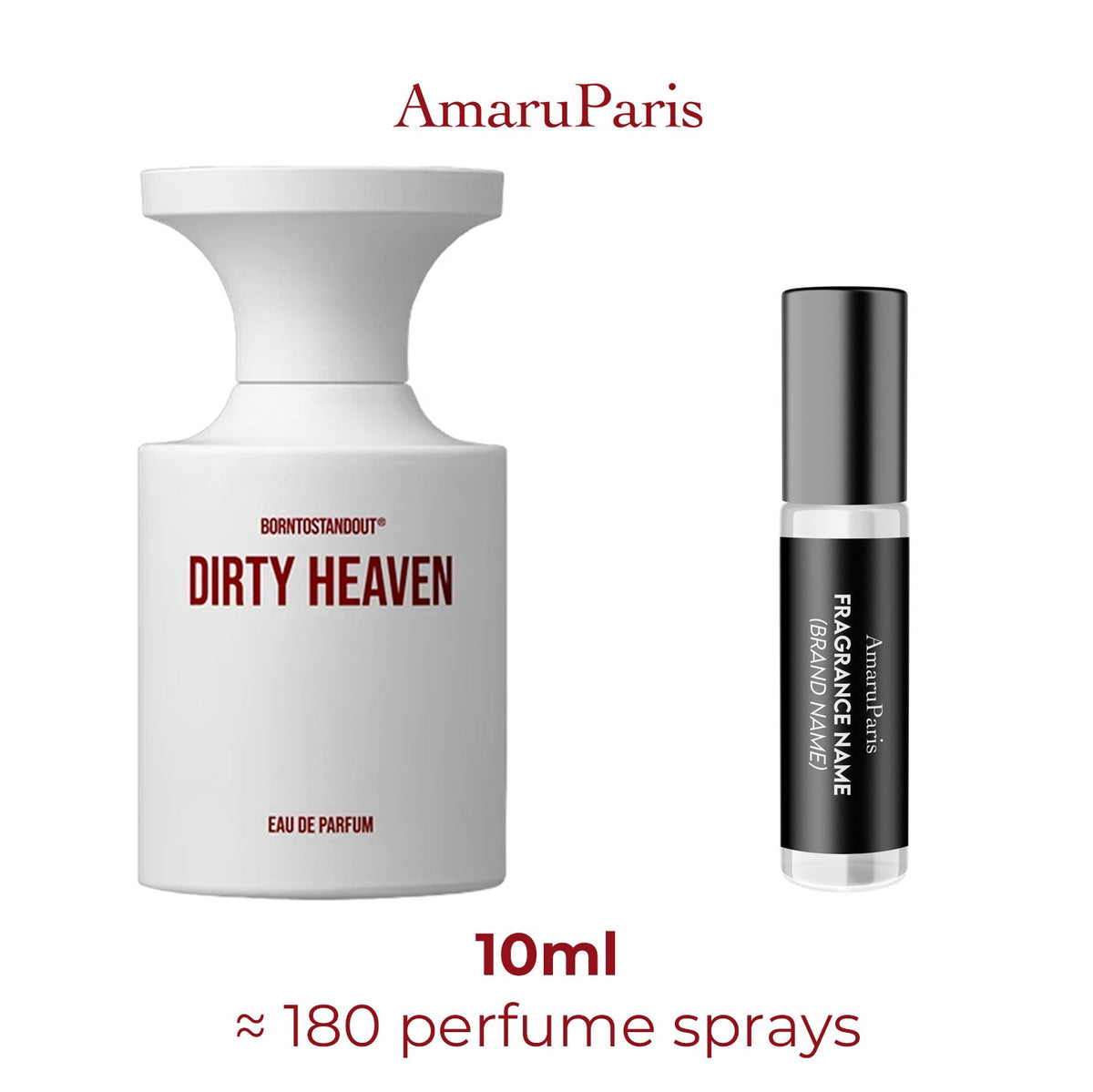 Parfum Dirty Heaven BORNTOSTANDOUT unisexe - ParfumAmaruParis