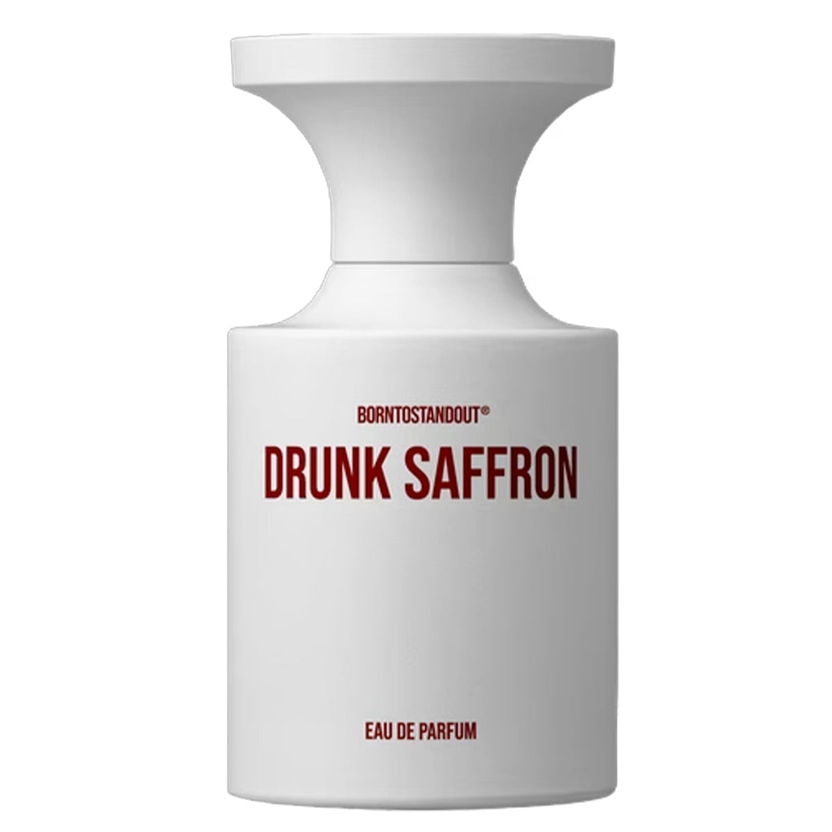 Drunk Saffron de BORNTOSTANDOUT – flacon original et fiole décant Amaru Paris