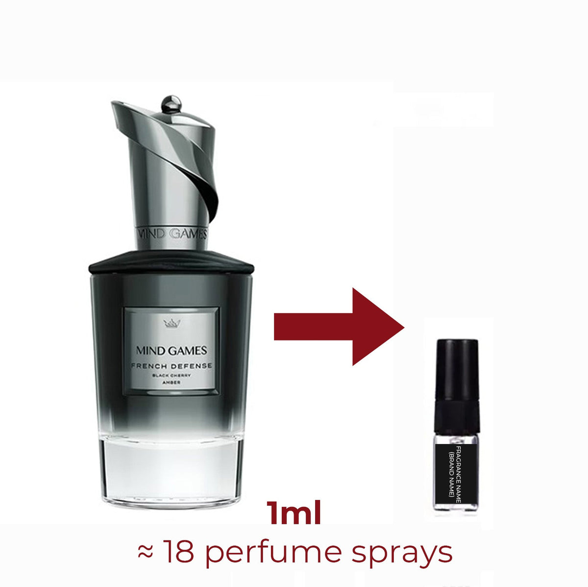 Parfum French Defense Mind Games unisexe - ParfumAmaruParis