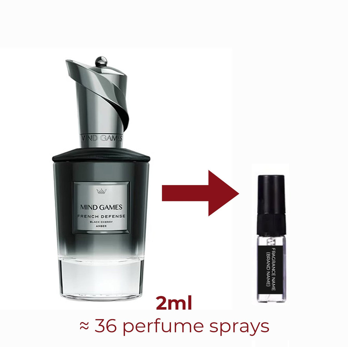 Parfum French Defense Mind Games unisexe - ParfumAmaruParis