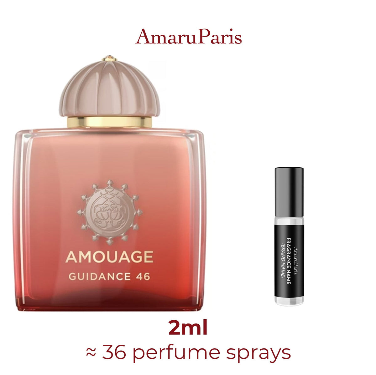 Parfum Guidance 46 Amouage unisexe - decant sample 2ml