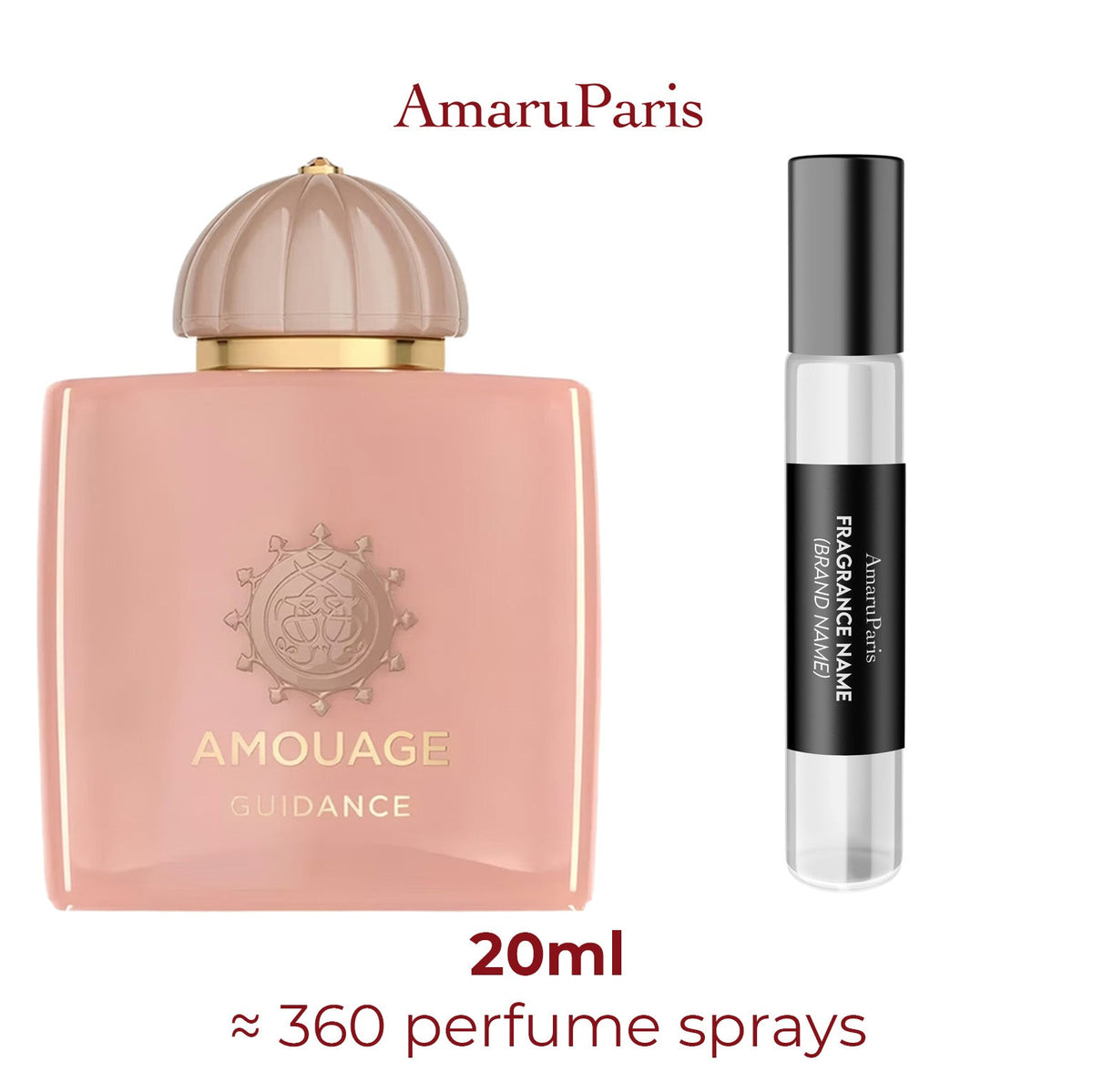 Parfum Guidance Amouage unisexe - decant sample 20ml