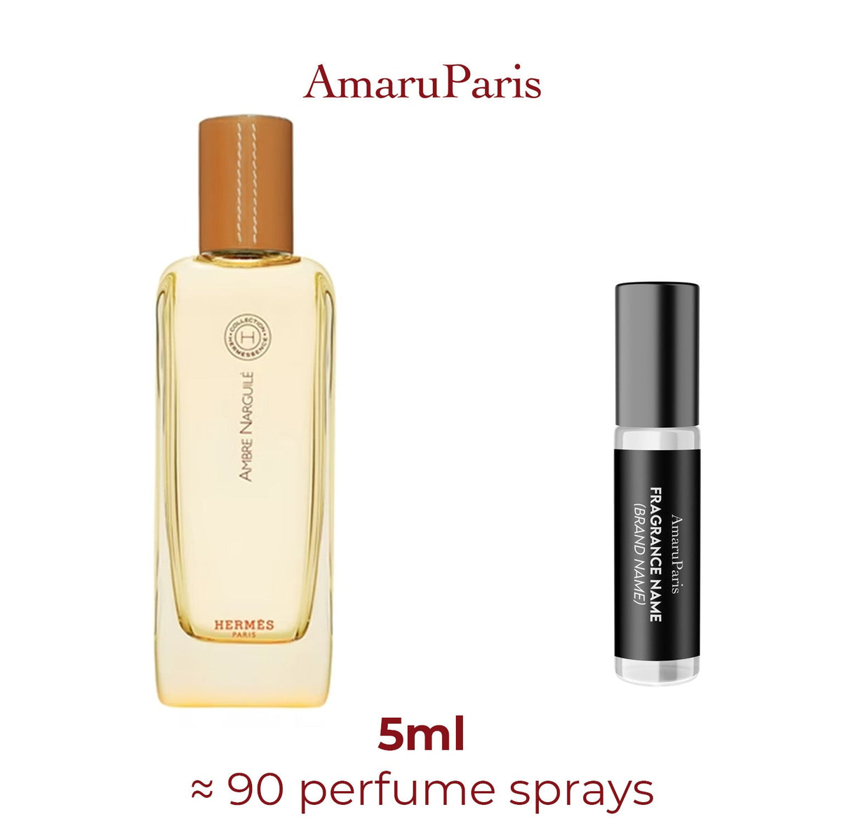 Parfum Hermessence Ambre Narguile Hermès unisexe - ParfumAmaruParis