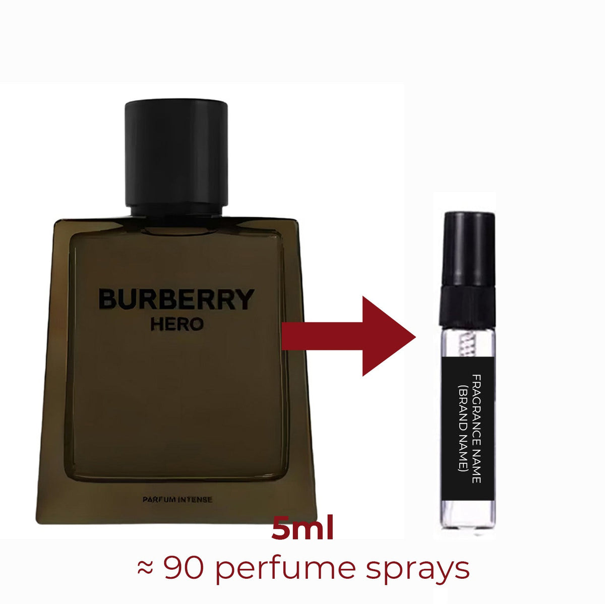 Parfum Hero Parfum Intense Burberry pour homme - ParfumAmaruParis