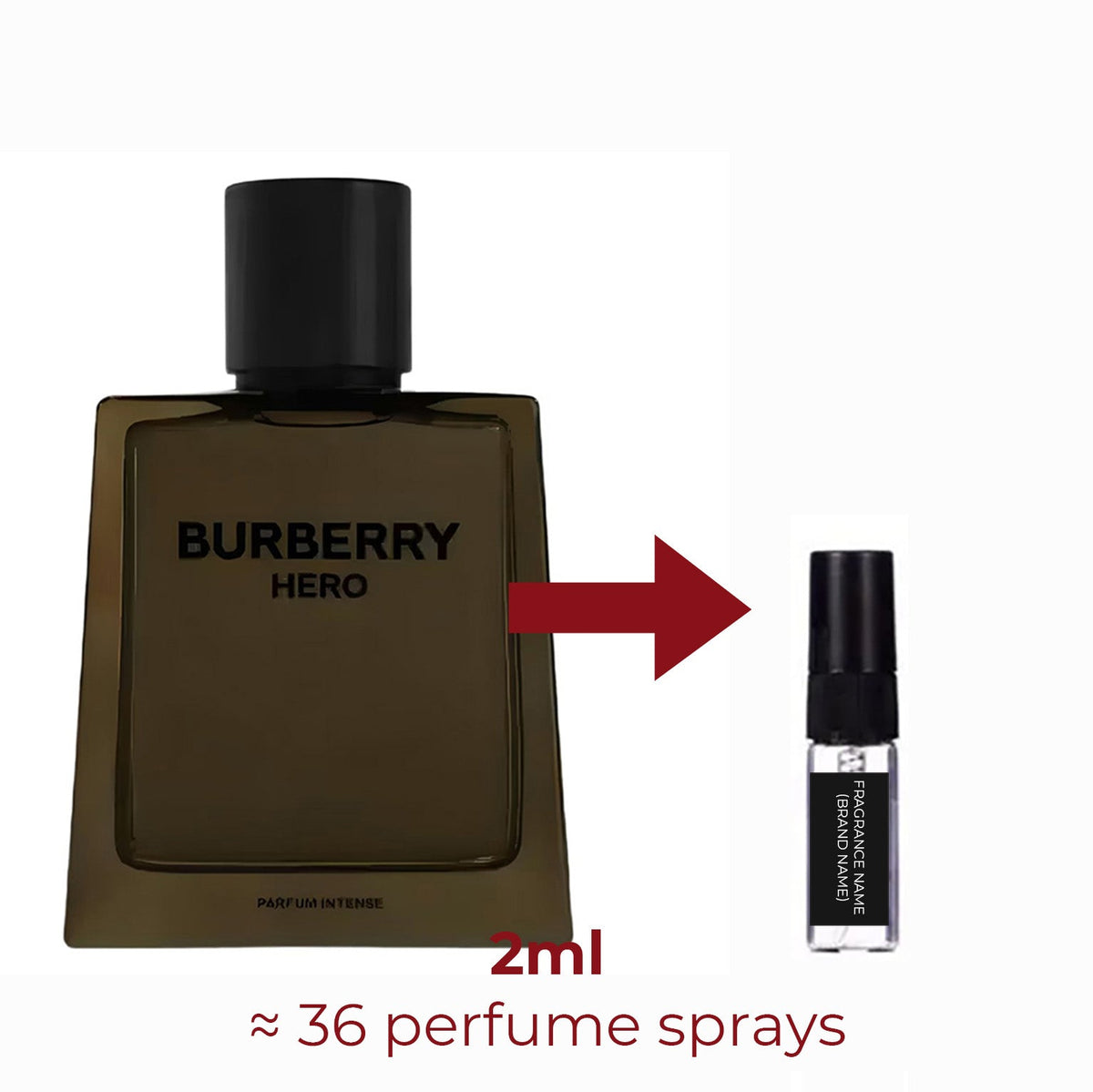 Parfum Hero Parfum Intense Burberry pour homme - ParfumAmaruParis