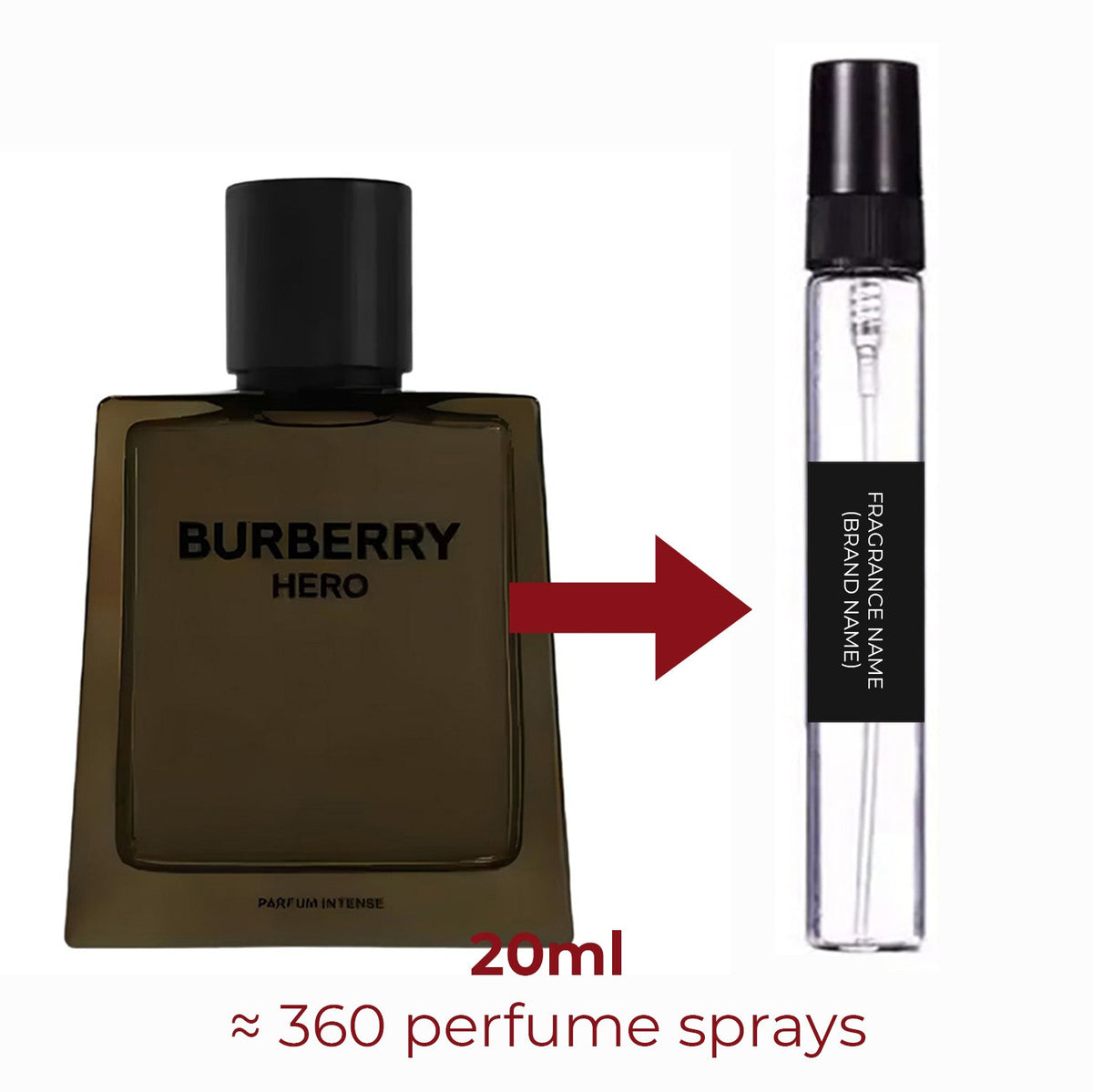 Parfum Hero Parfum Intense Burberry pour homme - ParfumAmaruParis