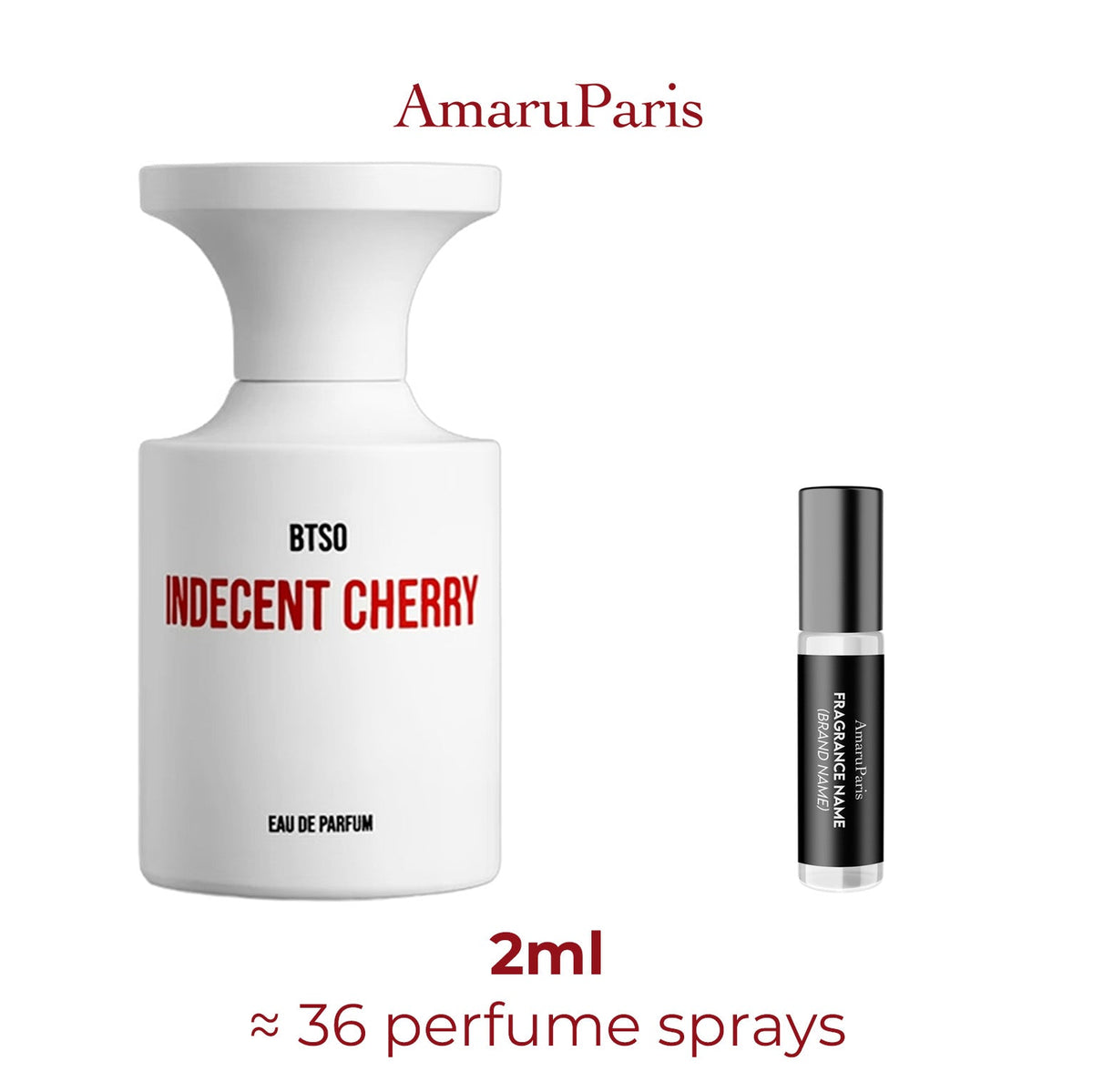 Parfum Indecent Cherry BORNTOSTANDOUT unisexe - ParfumAmaruParis