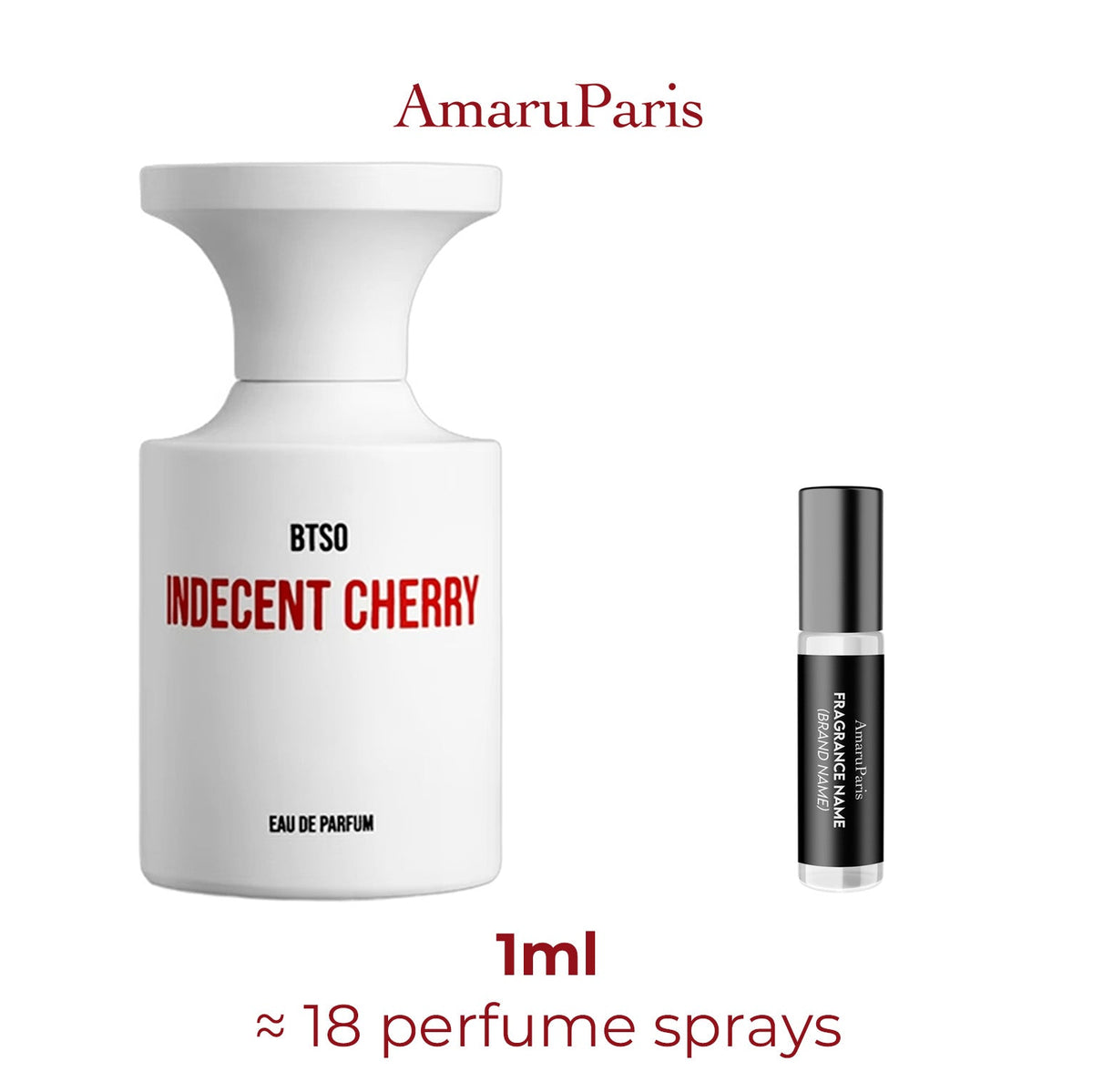 Parfum Indecent Cherry BORNTOSTANDOUT unisexe - ParfumAmaruParis