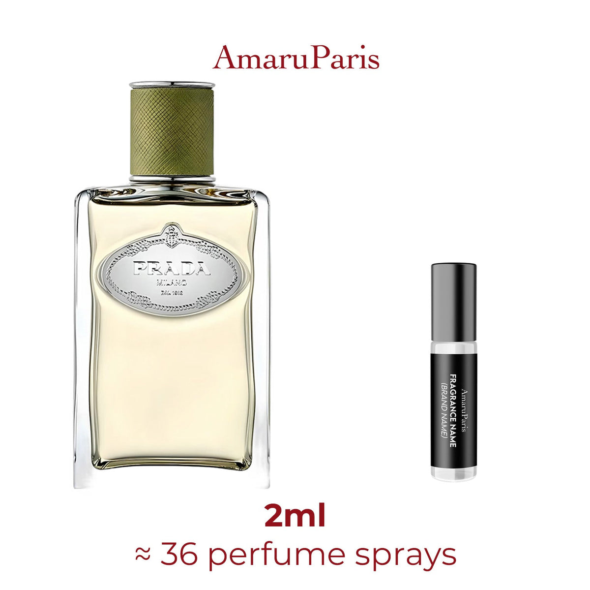 Parfum Infusion de Vétiver Prada unisexe - ParfumAmaruParis