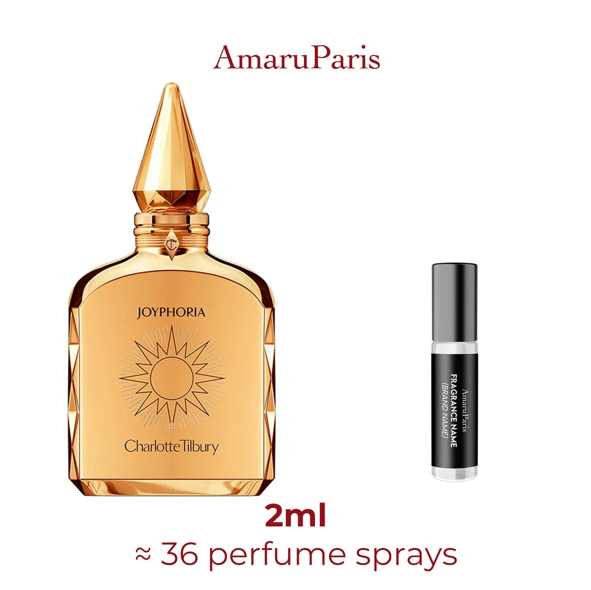 Parfum Joyphoria Charlotte Tilbury unisexe - AmaruParis