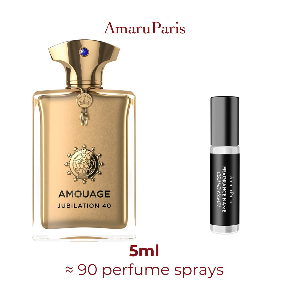 Parfum Jubilation 40 Man Amouage pour homme - ParfumAmaruParis