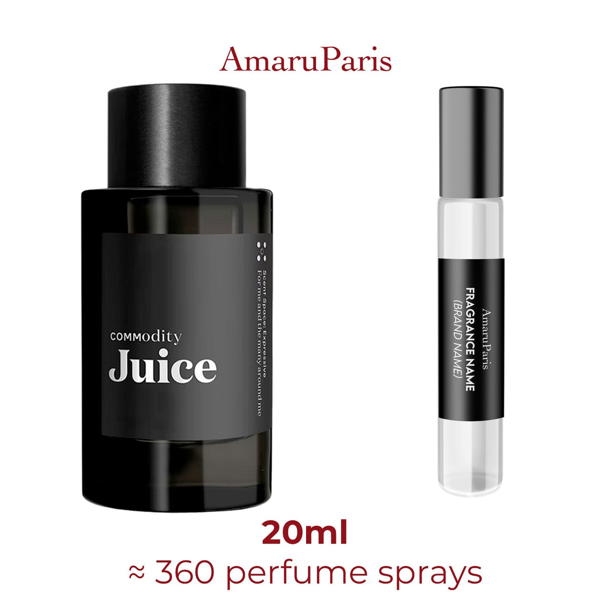 Parfum Juice Commodity unisexe - AmaruParis