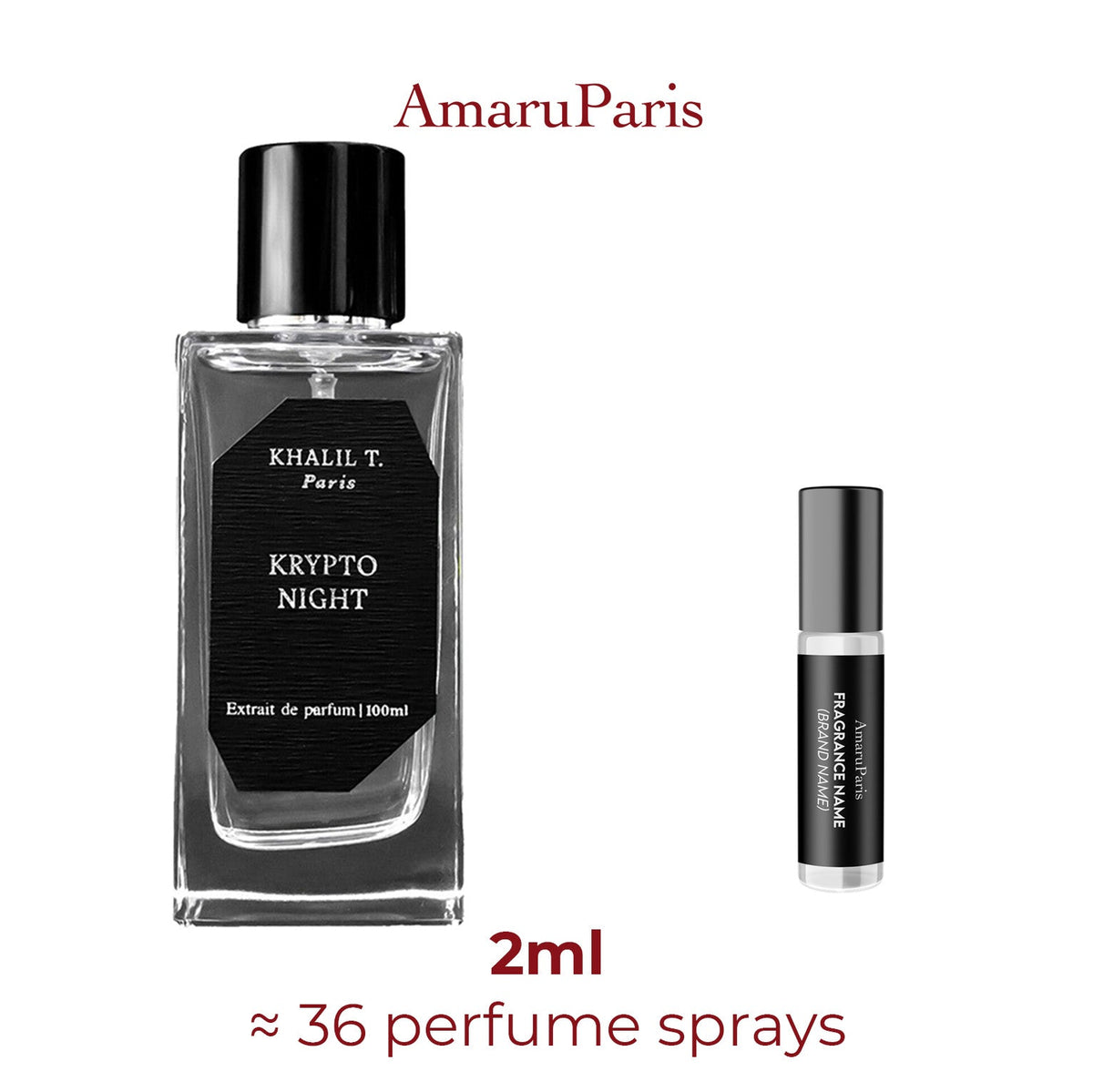 Parfum Krypto Night Khalil T. unisexe - ParfumAmaruParis