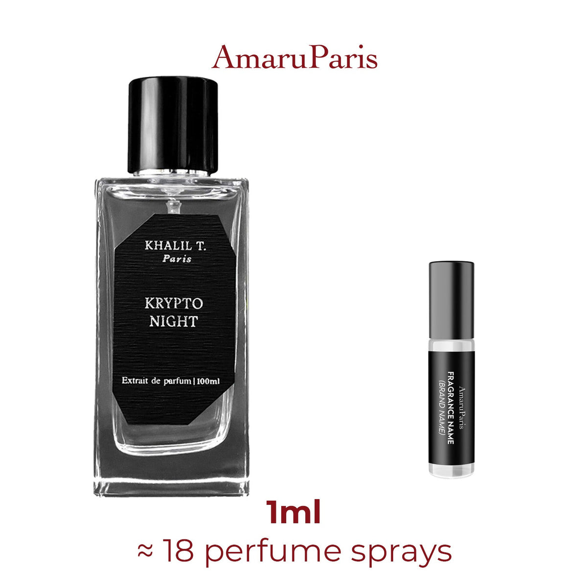 Parfum Krypto Night Khalil T. unisexe - ParfumAmaruParis