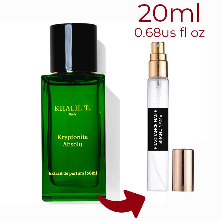 Parfum Kryptonite Absolu Khalil T. unisexe - decant 20ml