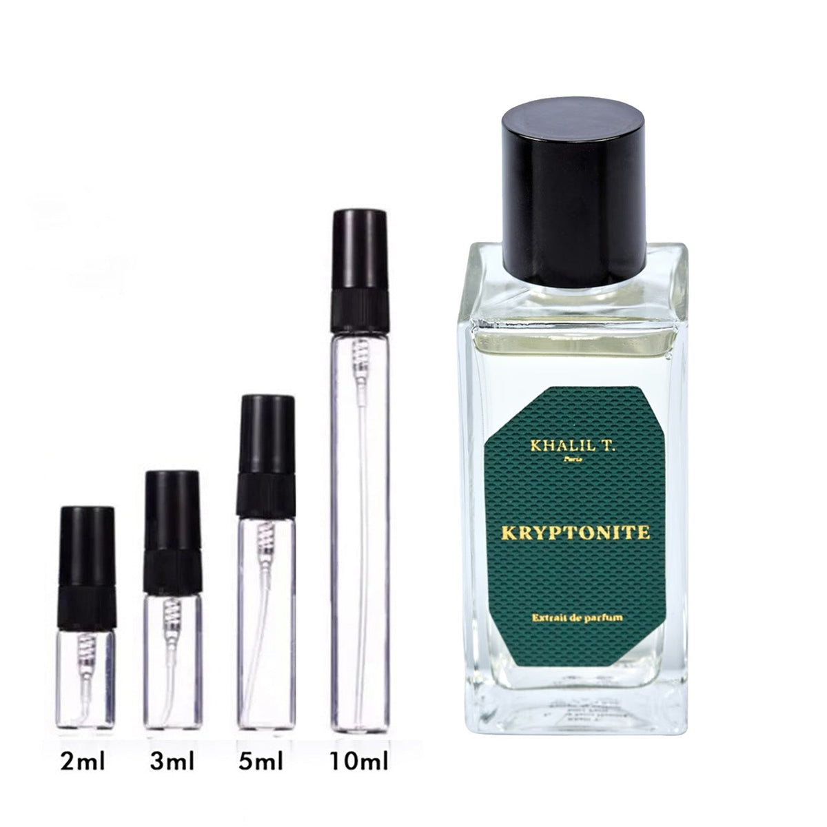 Parfum Kryptonite Khalil T. unisexe - decant échantillion