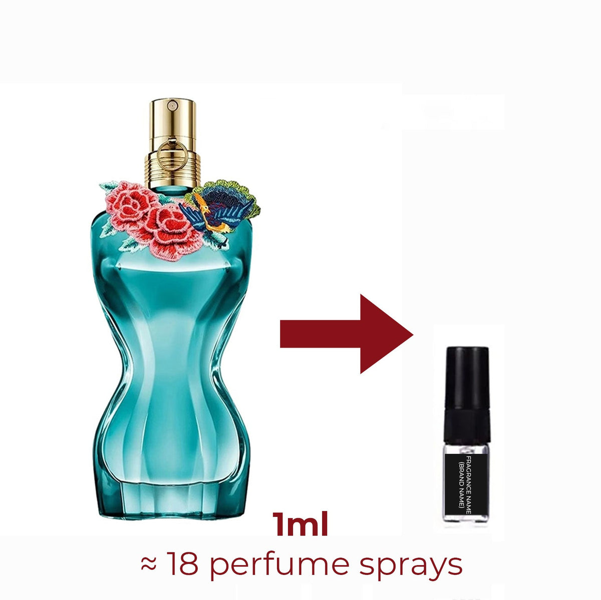 Parfum La Belle Paradise Garden Jean Paul Gaultier pour femme - ParfumAmaruParis