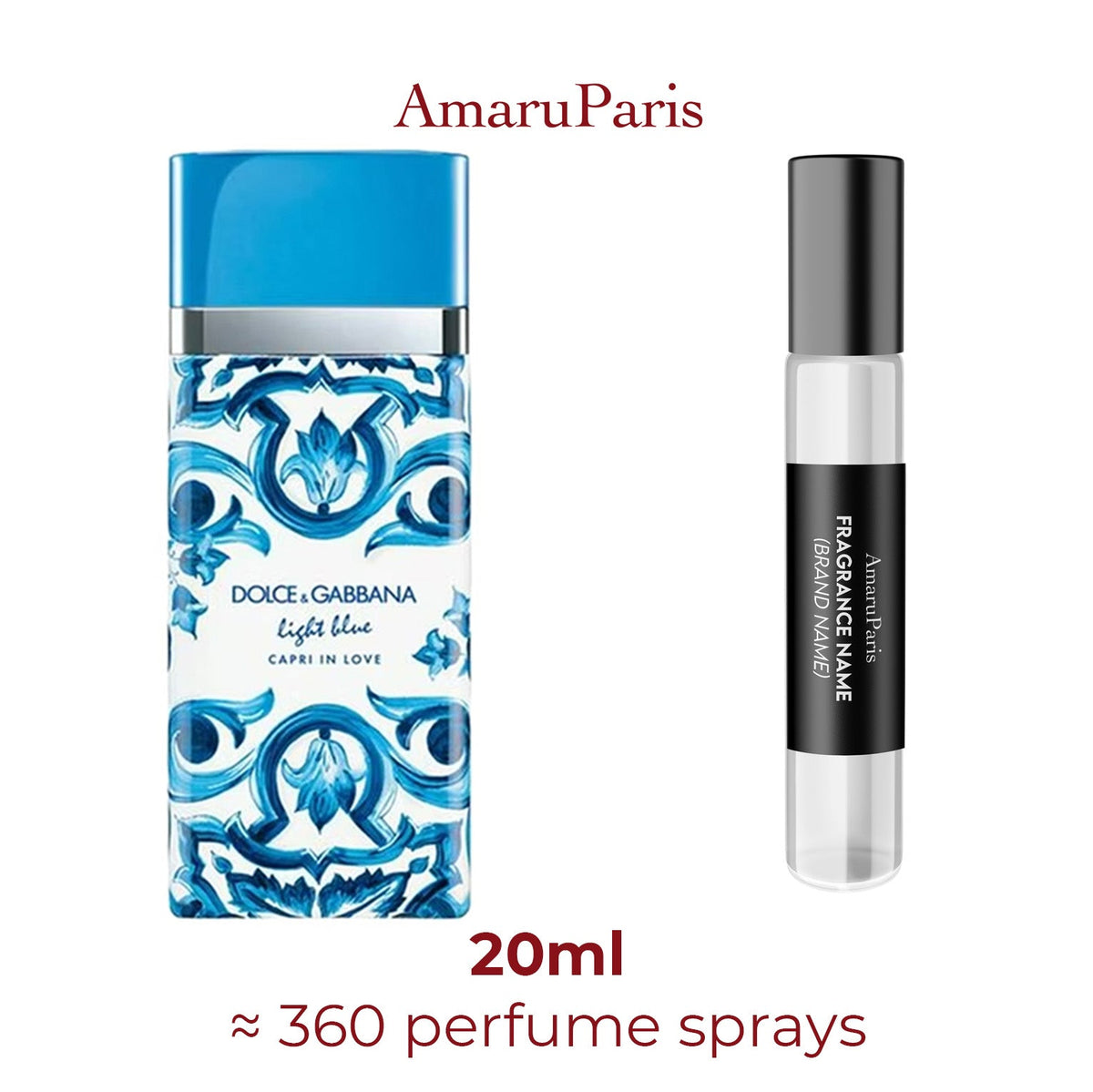 Parfum Light Blue Capri In Love Eau de Parfum Dolce&Gabbana pour femme - ParfumAmaruParis