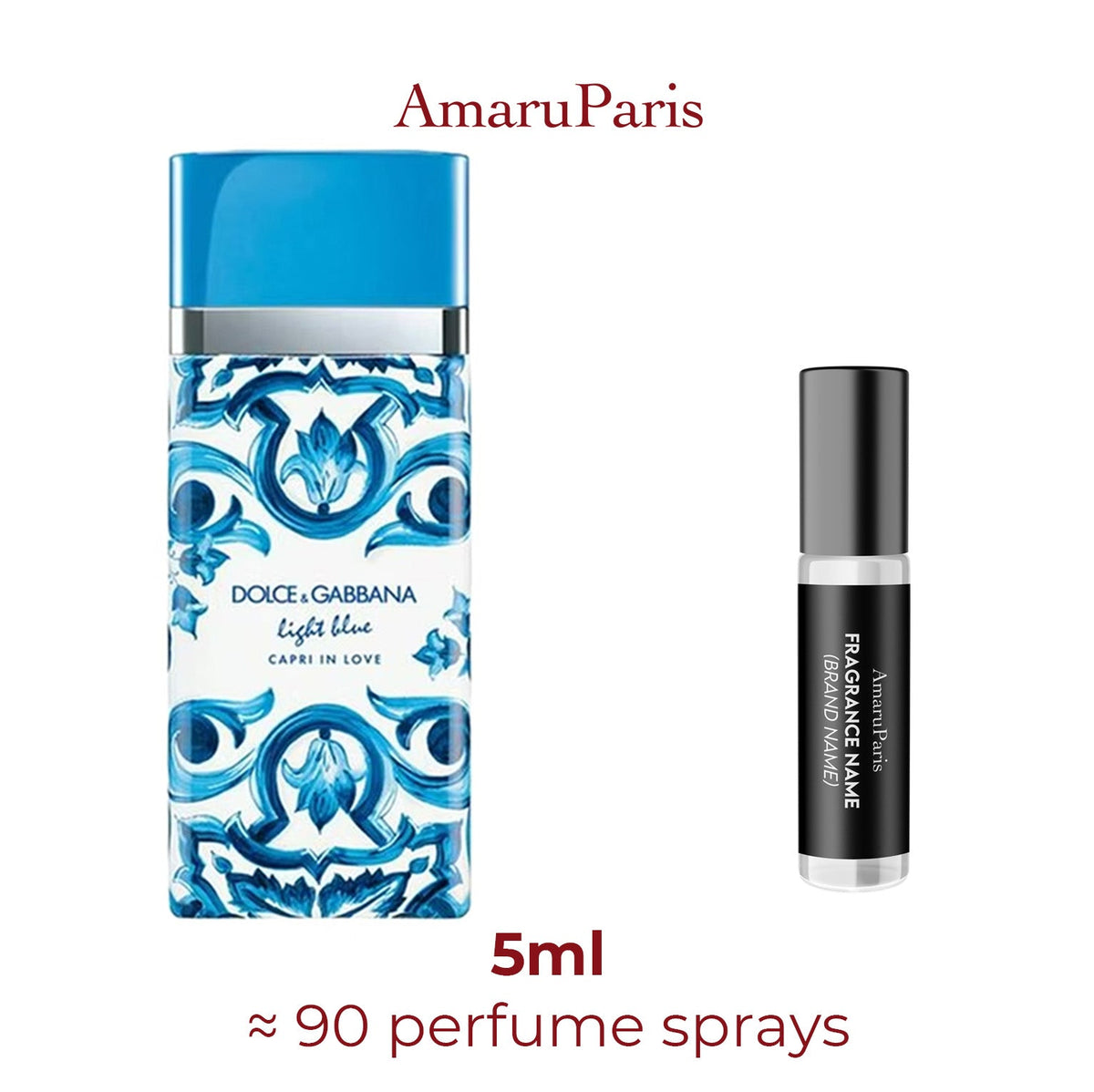 Parfum Light Blue Capri In Love Eau de Parfum Dolce&Gabbana pour femme - ParfumAmaruParis
