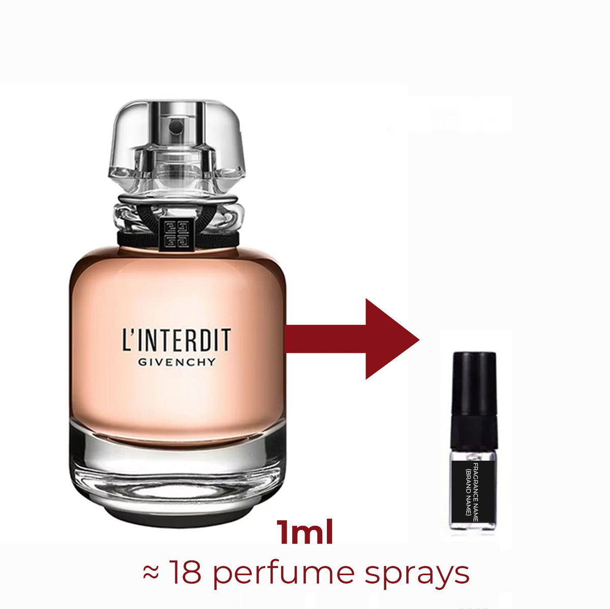 Parfum L'Interdit Eau de Parfum Givenchy pour femme - ParfumAmaruParis