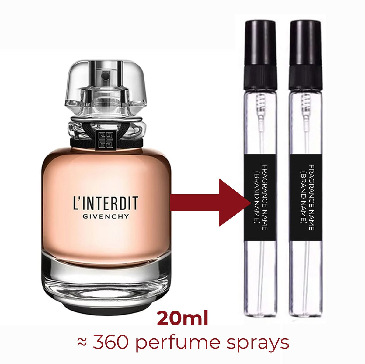 Parfum L'Interdit Eau de Parfum Givenchy pour femme - ParfumAmaruParis