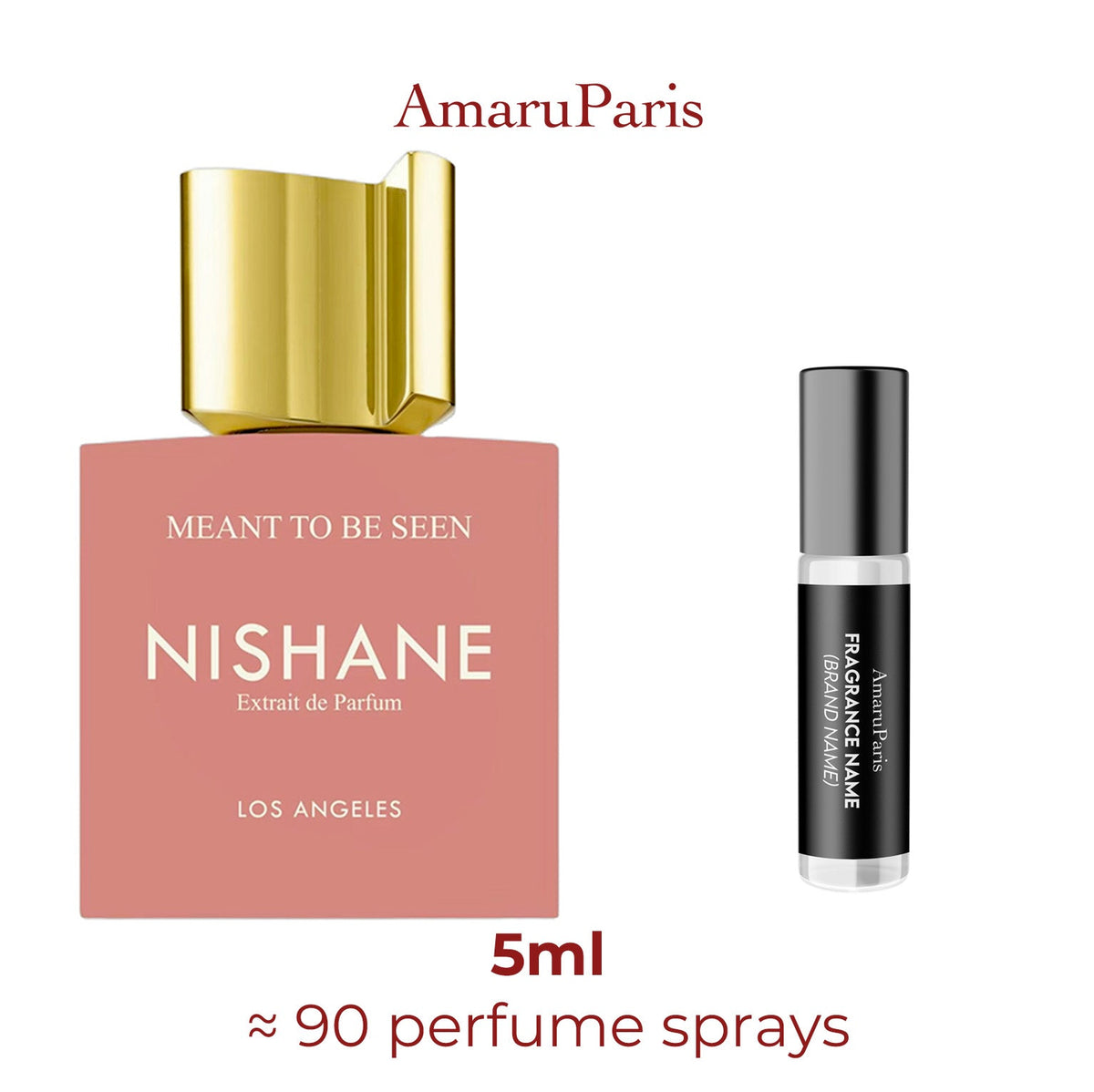 Parfum Meant To Be Seen Nishane unisexe - ParfumAmaruParis