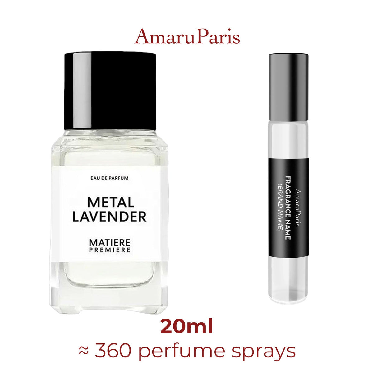Parfum Metal Lavender Matière Première unisexe - ParfumAmaruParis