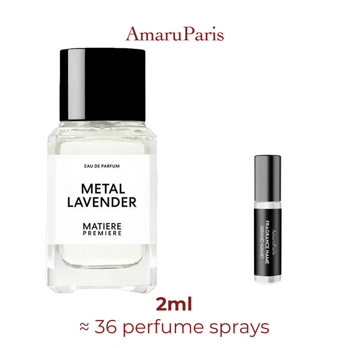 Parfum Metal Lavender Matière Première unisexe - ParfumAmaruParis