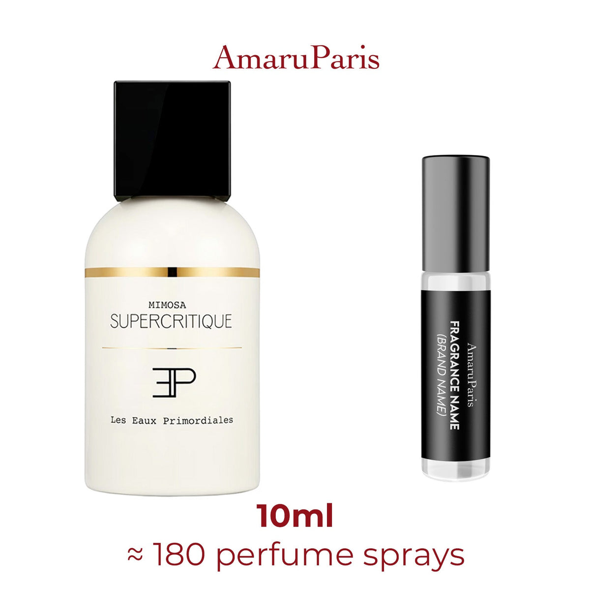 Parfum Mimosa Supercritique Les Eaux Primordiales unisexe - AmaruParis
